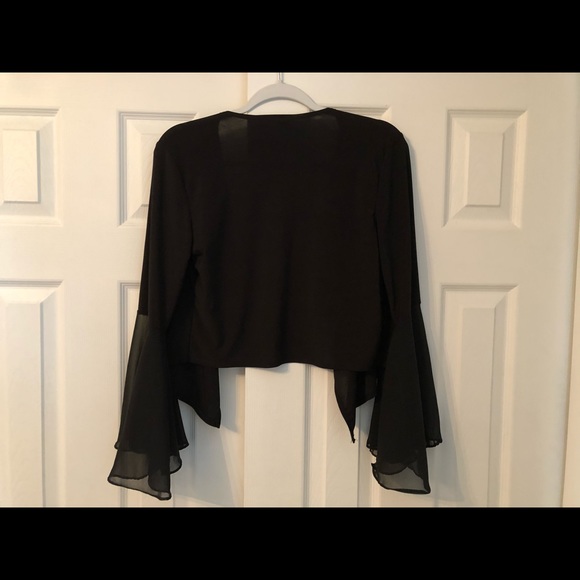 NWT Michelle Lynn Black Shawl - Picture 10 of 10
